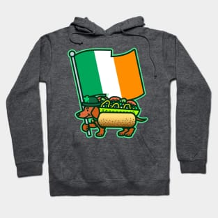 Big Irish Flag Chicago Dog Hoodie